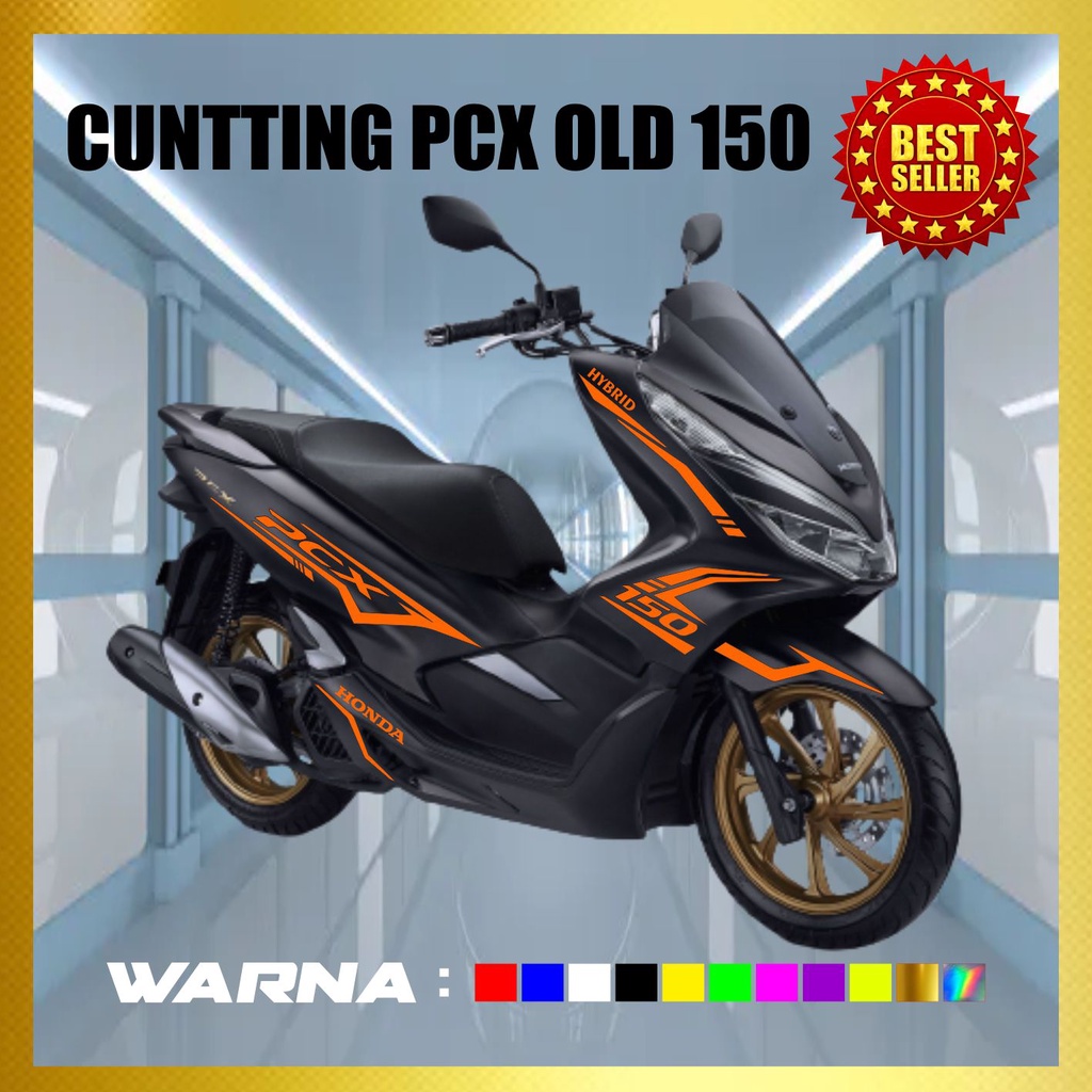 STIKER CUTTING PCX LAMA CUTTING STICKER HODA PCX OLD