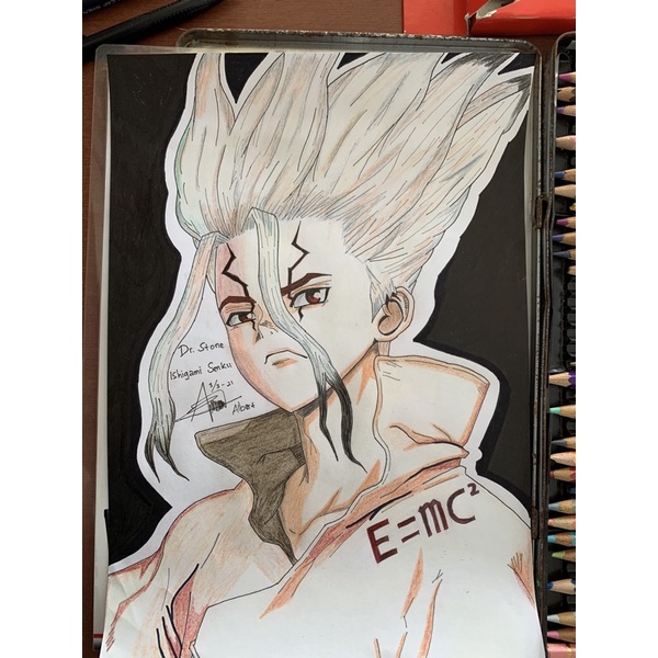 Gambar Tangan Ishigami Senku