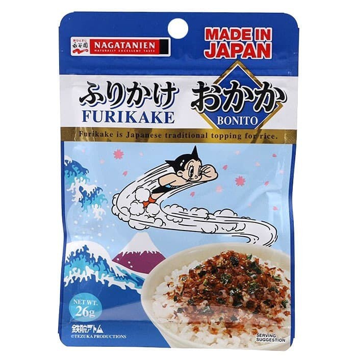 

Nagatanien Atom Furikake / Abon Jepang / Bumbu Taburan Nasi bento