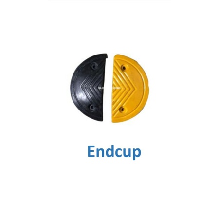 end cup speed hump polisi tidur rubber 7 cm