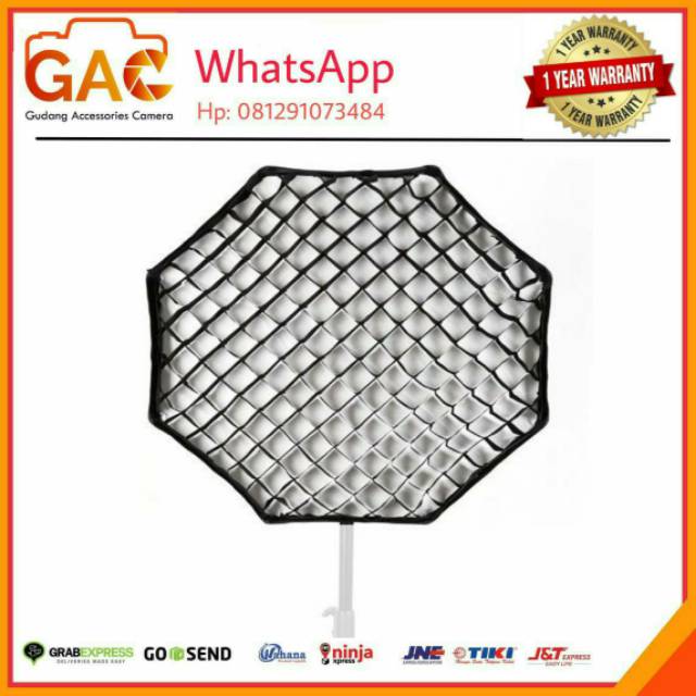 Honeycomb grid octagonal softbox 120cm godox