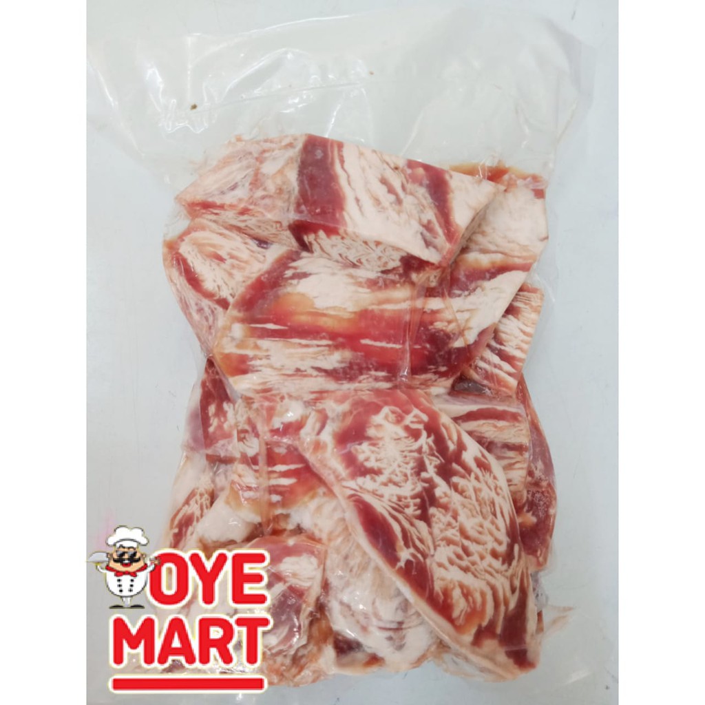 DAGING SAPI WAGYU SIRLOIN MESS BATIK 1KG / BEEF MELTIQUE MESS