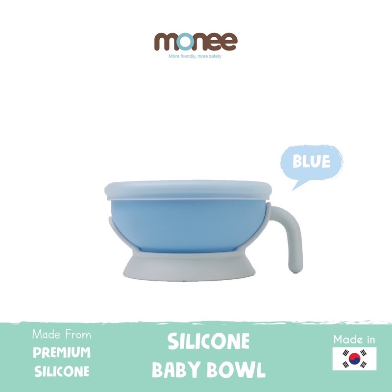 Monee Baby Silicone Bowl/mangkok makan bayi