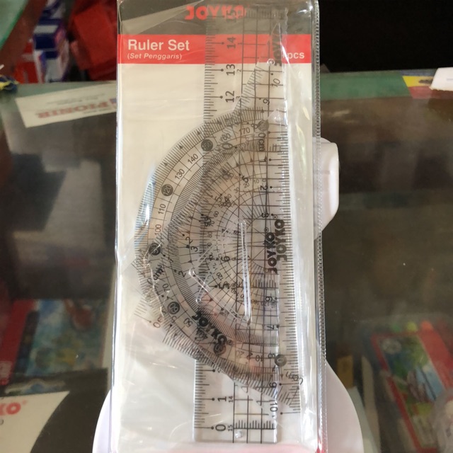 

Penggaris Set RLPS2 / Ruler Set/ Garisan Set isi 4 pcs RL-PS2 Joyko