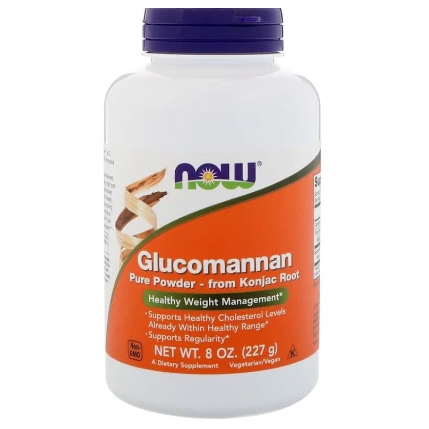 Now Foods Glucomannan Powder 227g Konjac Root Jaga Berat Badan ORI USA Now Glucomannan
