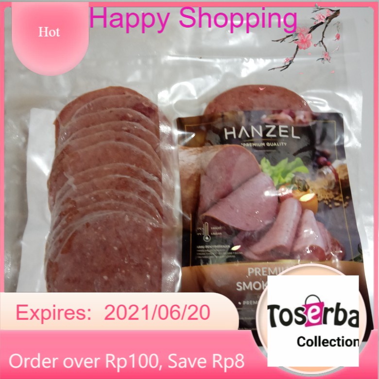 

Toserba Collection Hanzel Smoked Beef 200 gr Frozen Food Bandung -Cimahi