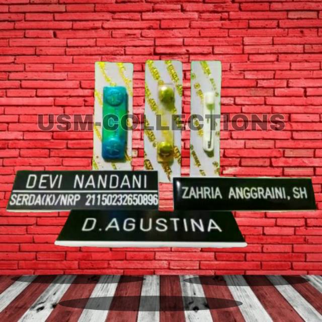 

Papan nama pdh/papan nama baju dinas/papan nama baju sekolah