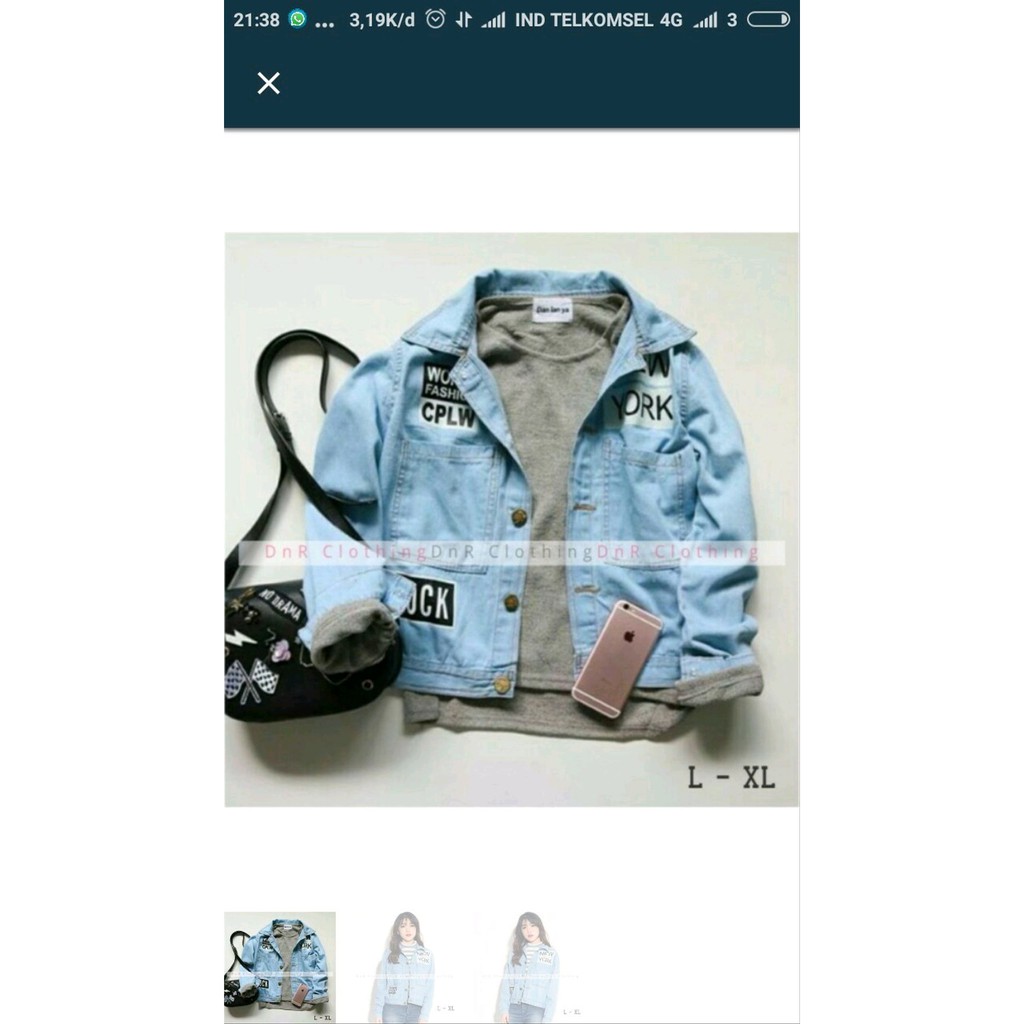 jaket levis cewek. jaket jeans cewek. jaket cewek .jaket dilan cewek Limited