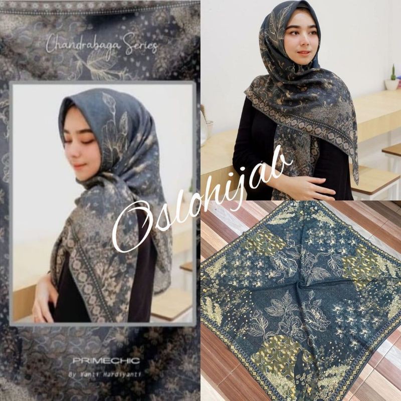 SEGIEMPAT MOTIF ORI FH SCARF