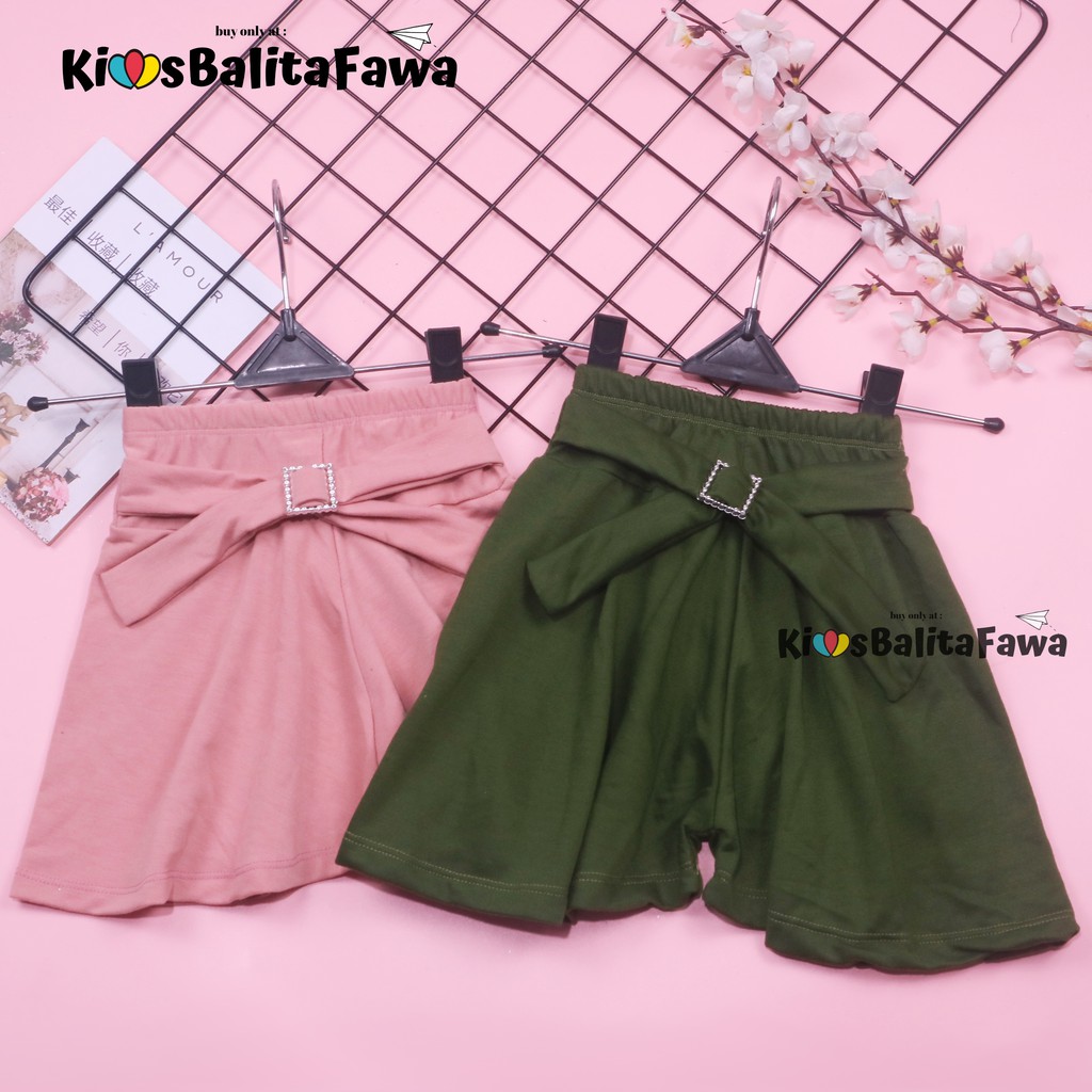 POLOS Nada Pants Uk 1-5 Tahun / EXPORT QUALITY Bawahan Anak Perempuan Cewek Adem Rok Celana Balita