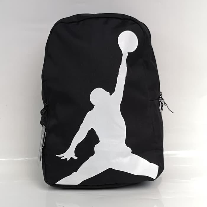 promo TAS BASKET JORDAN JUMPMAN HITAM - PUTIH Limited