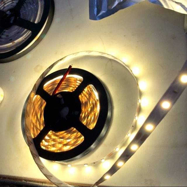 Led strip DC 12volt warm white / putih / kuning / biru / hijau / merah