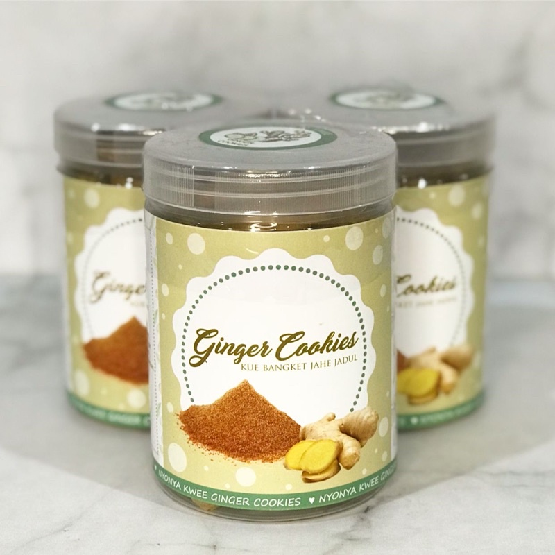 

GINGER COOKIES KUE JAHE BANGKET JADUL NYONYA KWEE