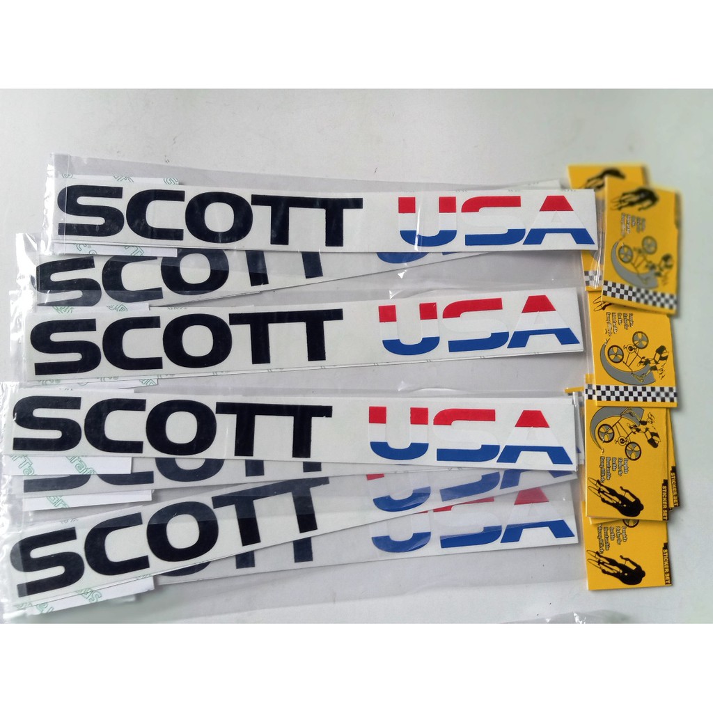 Sticker sepeda mtb SCOTT