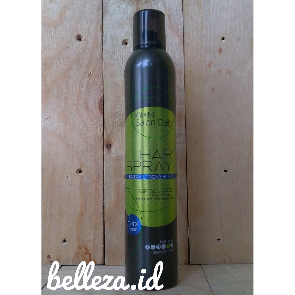 Makarizo Salon Daily Hair Spray  Strong Hold/Extra Strong/Rock Solid/Texturizing Mousse 376ml