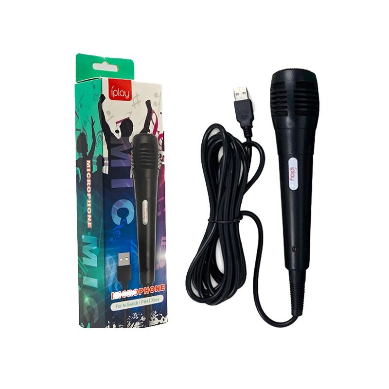 iPlay 3m USB Wired Microphone