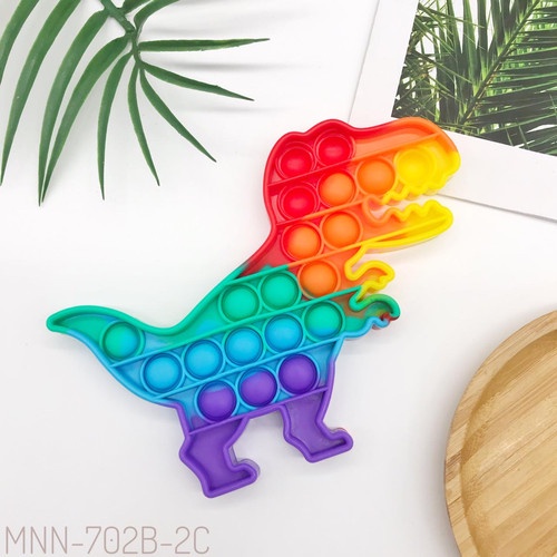 POP IT JUMBO VIRAL RAINBOW WARNA WARNI MAINAN ANAK TIKTOK-DINO