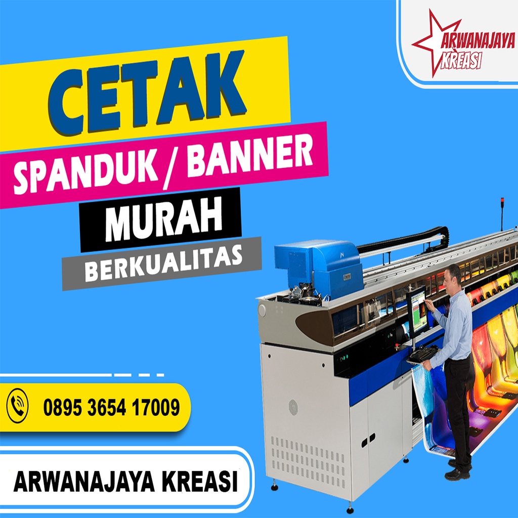 Jual Cetak Spanduk Banner Cepat Kualitas Highress / Buat Spanduk ...