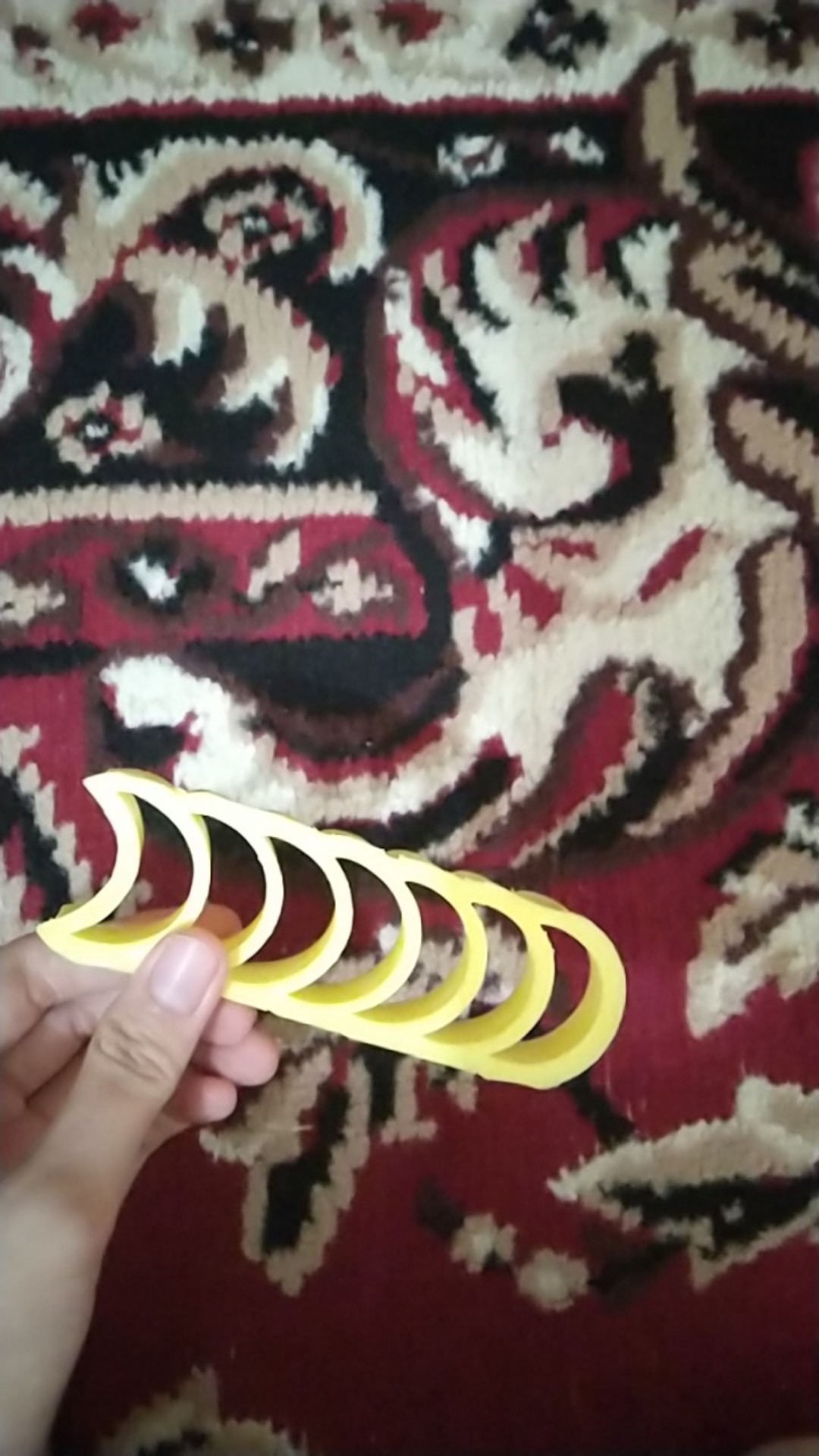 Cutter Cetakan Kue Kering Plastik Bentuk Bulan Sabit