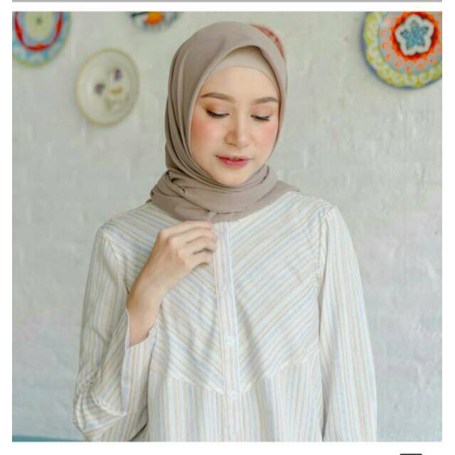 Ready Stok Safa tunik jeans S, jeans m, caramel M, pink L by Heavenlights