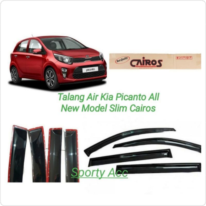 Talang Air Kia Picanto All New Slim Merk Cairos