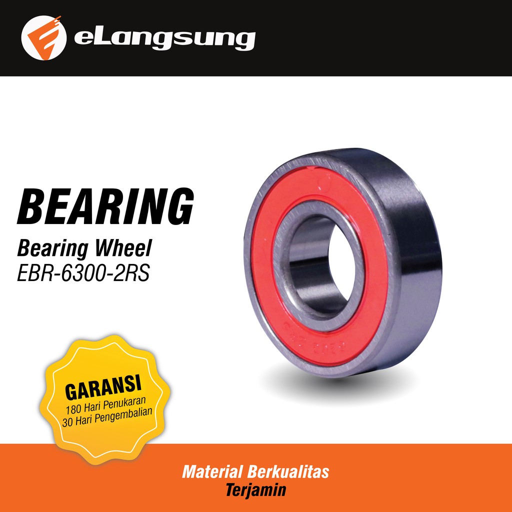 eLangsung Bearing Wheel Rear Sprocket Drum-Bearing Wheel 6300