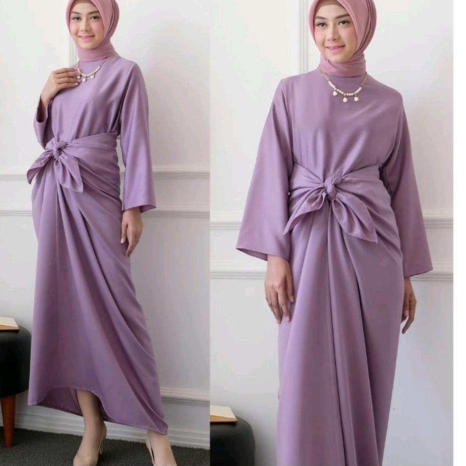 Terbaru.. VACHIRA ONE SET KAFTAN dan OUTER MEWAH / Kaftan ikat Outer Premium Kaftan Lebaran Dress Ko