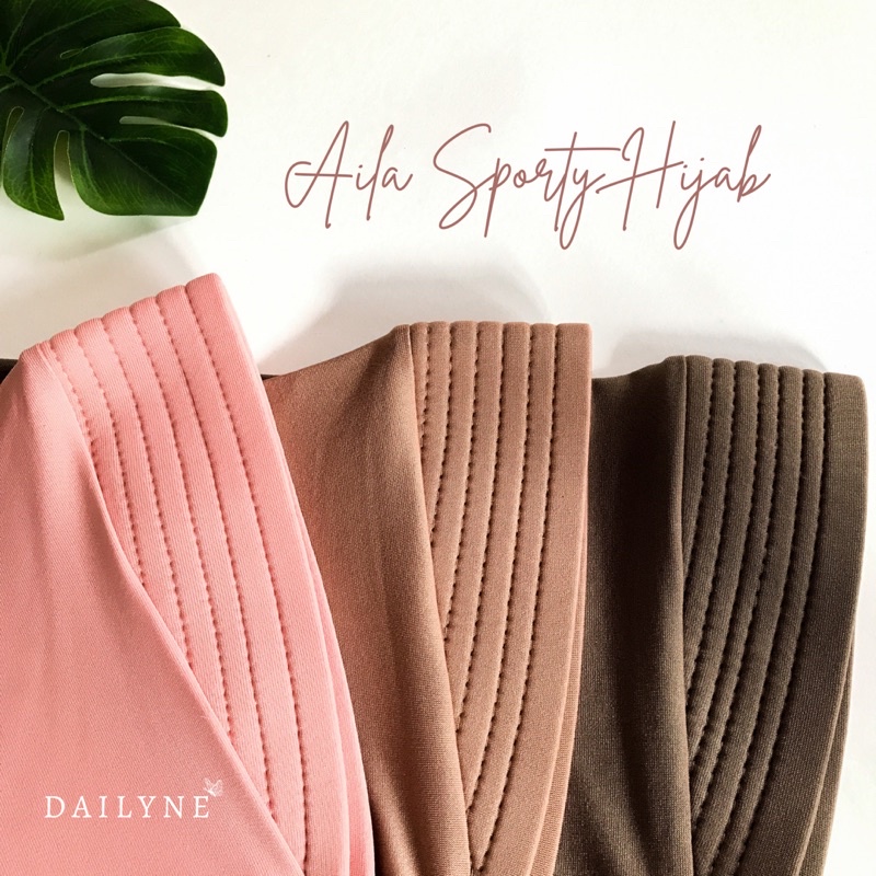 Kerudung Jersey Aila sport Hijab