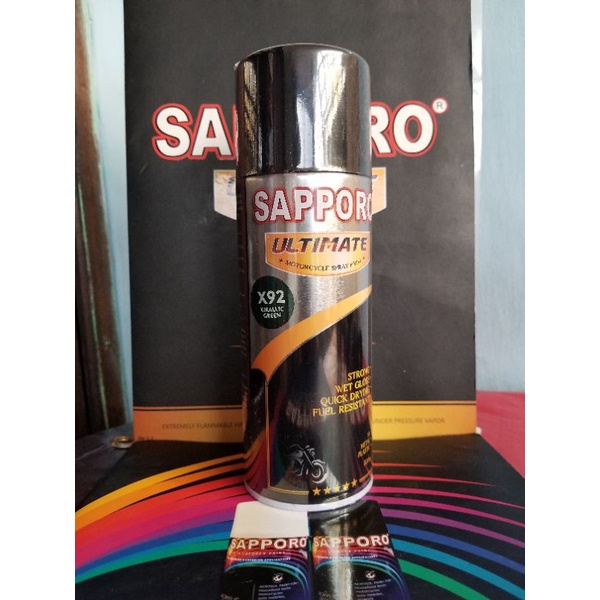 Sapporo Ultimate Xirallic Green X92 / Sapporo Spray