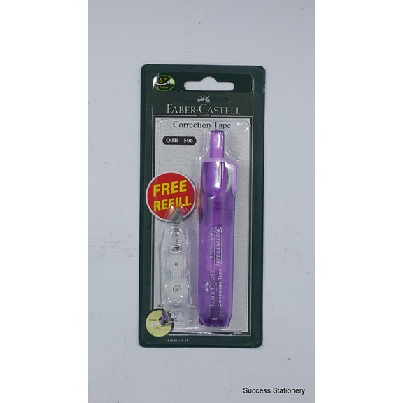 

Star Faber Correction Tape Qjr 506, 169454/53 Promo