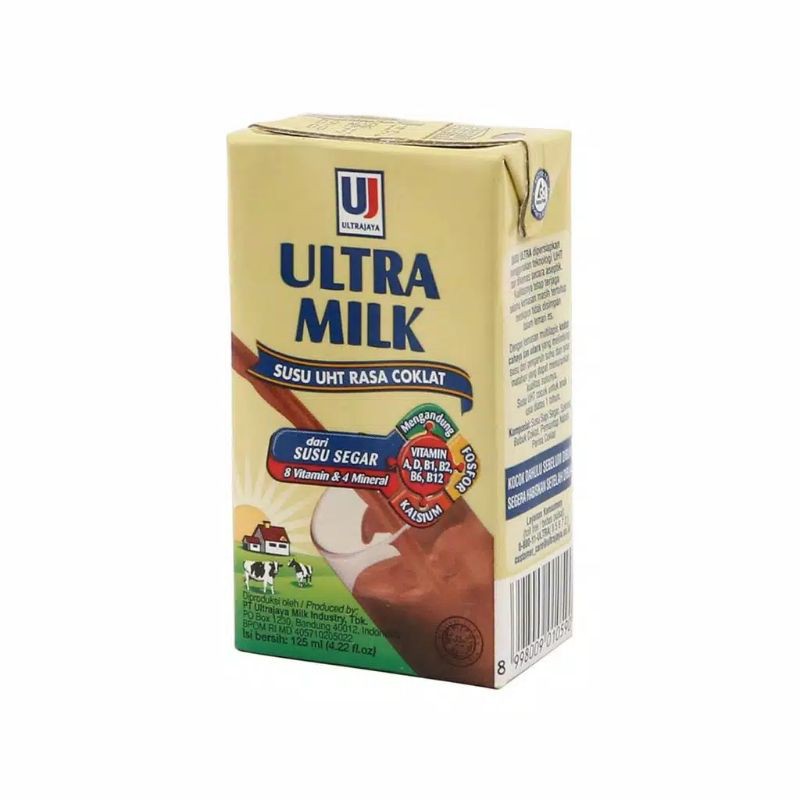 

Ultra Milk Coklat 125ml ECER