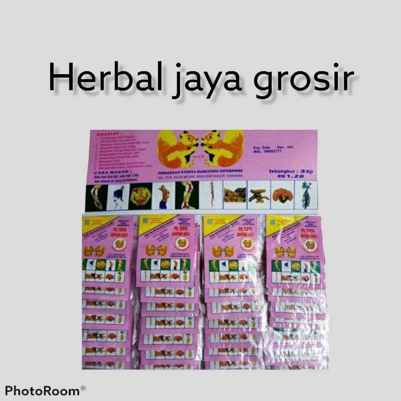 kapsul pil tupai jantan