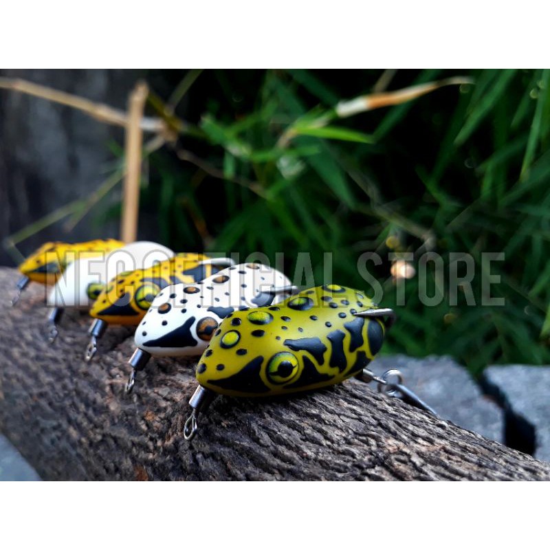 Soft frog SUPER KILLER 3,5cm / 4,5 gr Super SENSITIF ELASTIS &amp; KUAT, BEST Design ANTI MOCEL