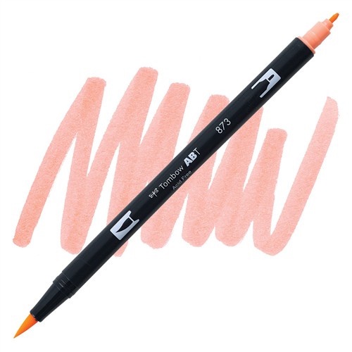 

Tombow Dual Brush Pen Coral Abt 873