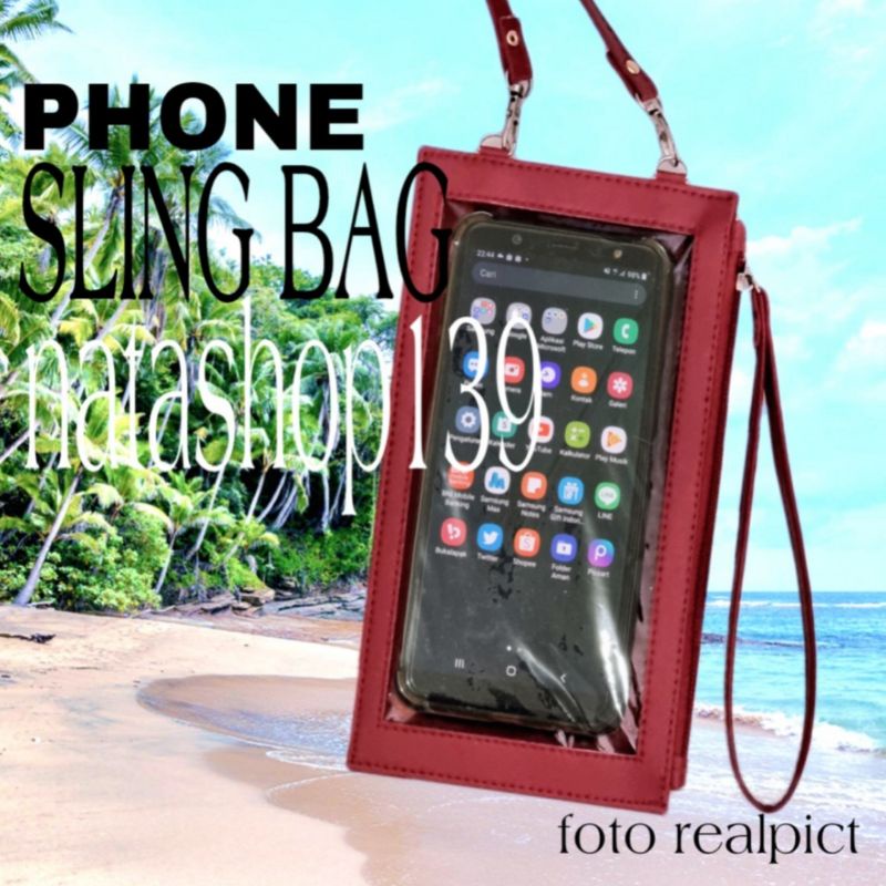 New 2022 Khansa Phone Sling Bag Tas Selempang Wanita Tas HP Kekinian