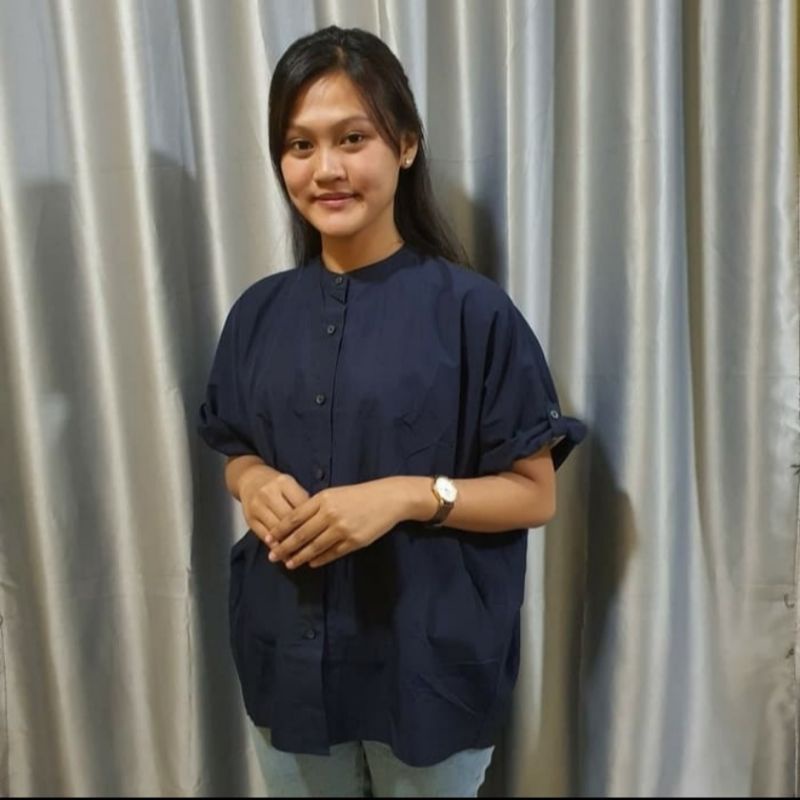GU uniqlo blouse kalong