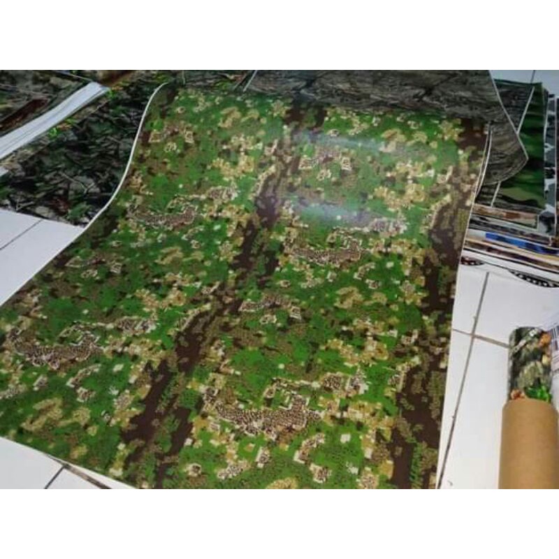 

Stiker Camo 100x50cm Motif GreenZone