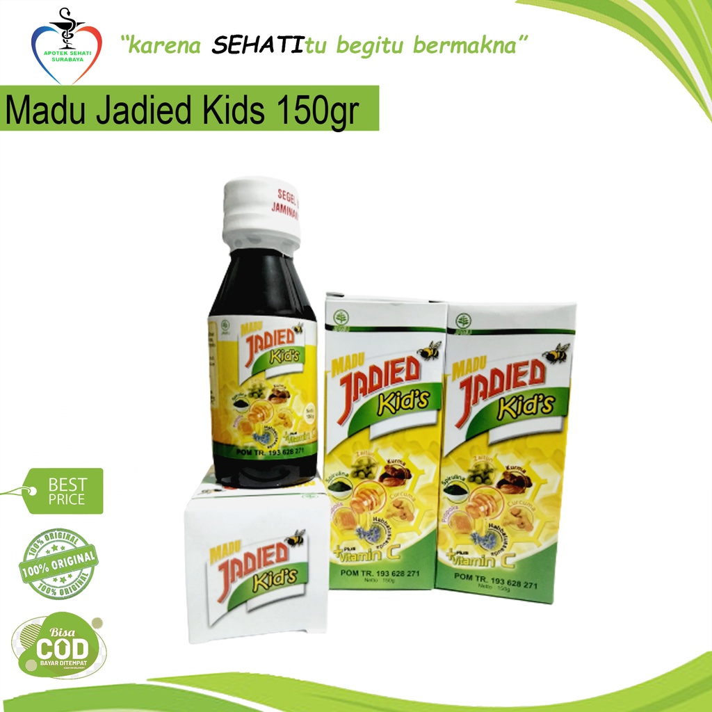 Madu Jadied Kids Platinum Plus Propolis 150 Gram