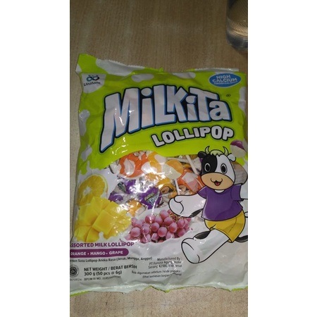 

Milkita Lolipop Isi 50Pcs