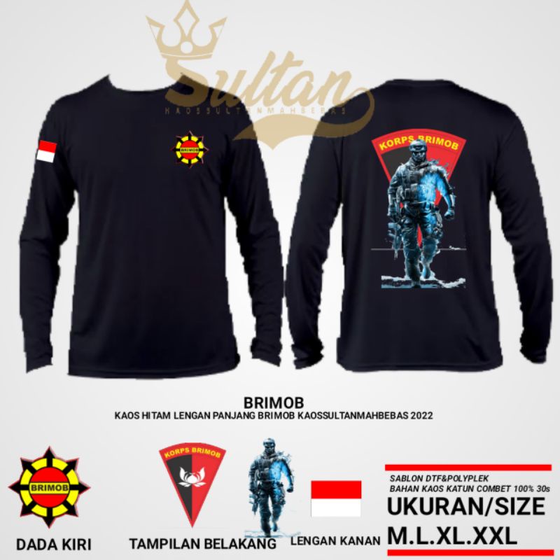 KAOS BRIMOB//BAJU BRIMOB//SERAGAM BRIMOB