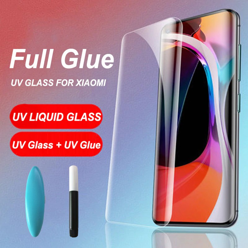 UV Tempered Glass Xiaomi Mi 10 Xiaomi Mi 10 Pro Xiaomi Mi Note 10 Pro CC9 Pro