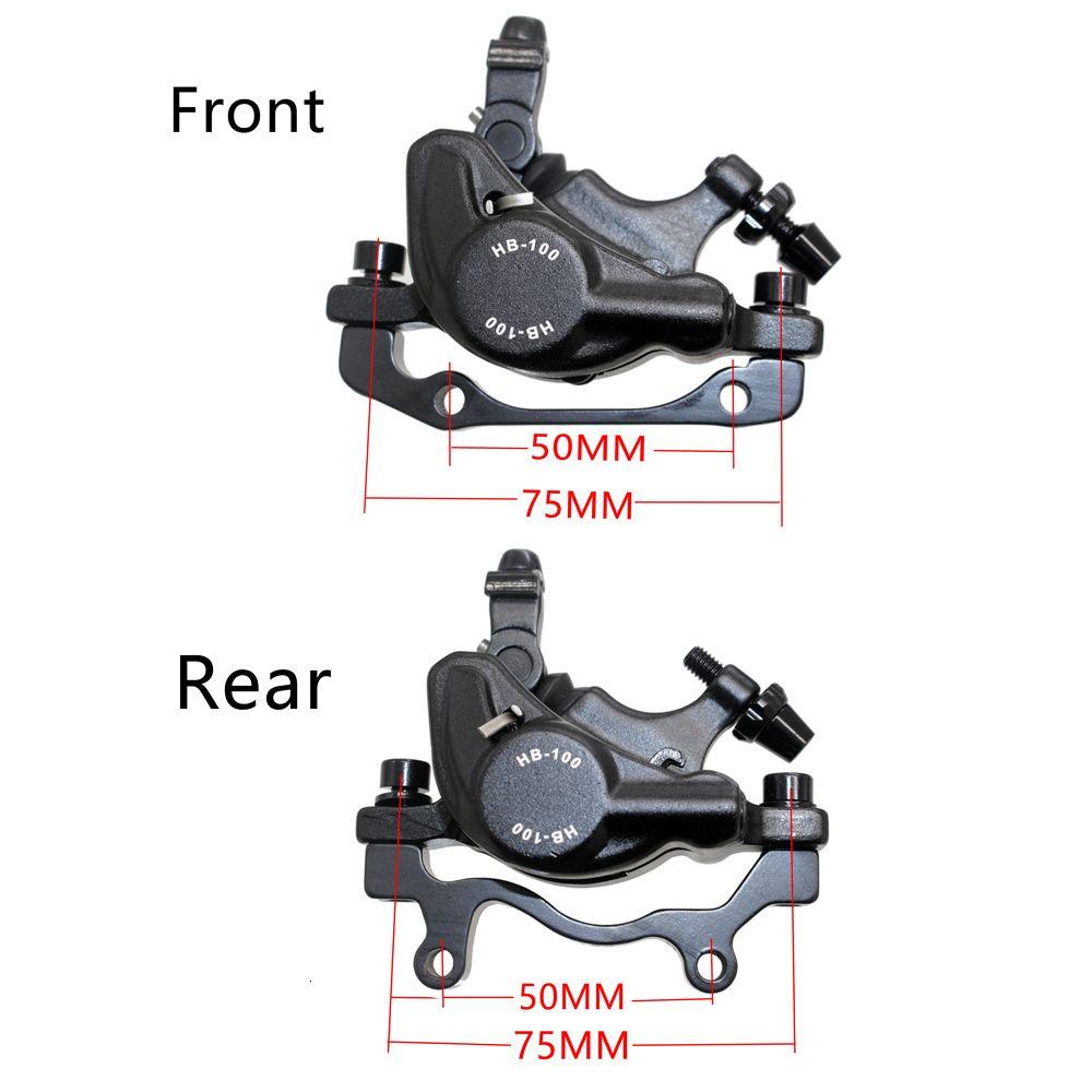 Lanfy Jangka Sorong Rem Cakram Hidrolik HB100 1pcs M315 G3 Rotor Sepeda Aksesori Depan &amp; Belakang Sepeda Gunung Garis Tarik E-BIKE Oil Pressure Calipers