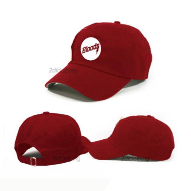 Giant store Topi baseball distro Bloods circle maroon premium color