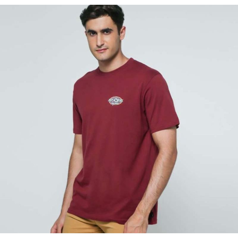 Kaos Ripcurl Fader Tee Maroon