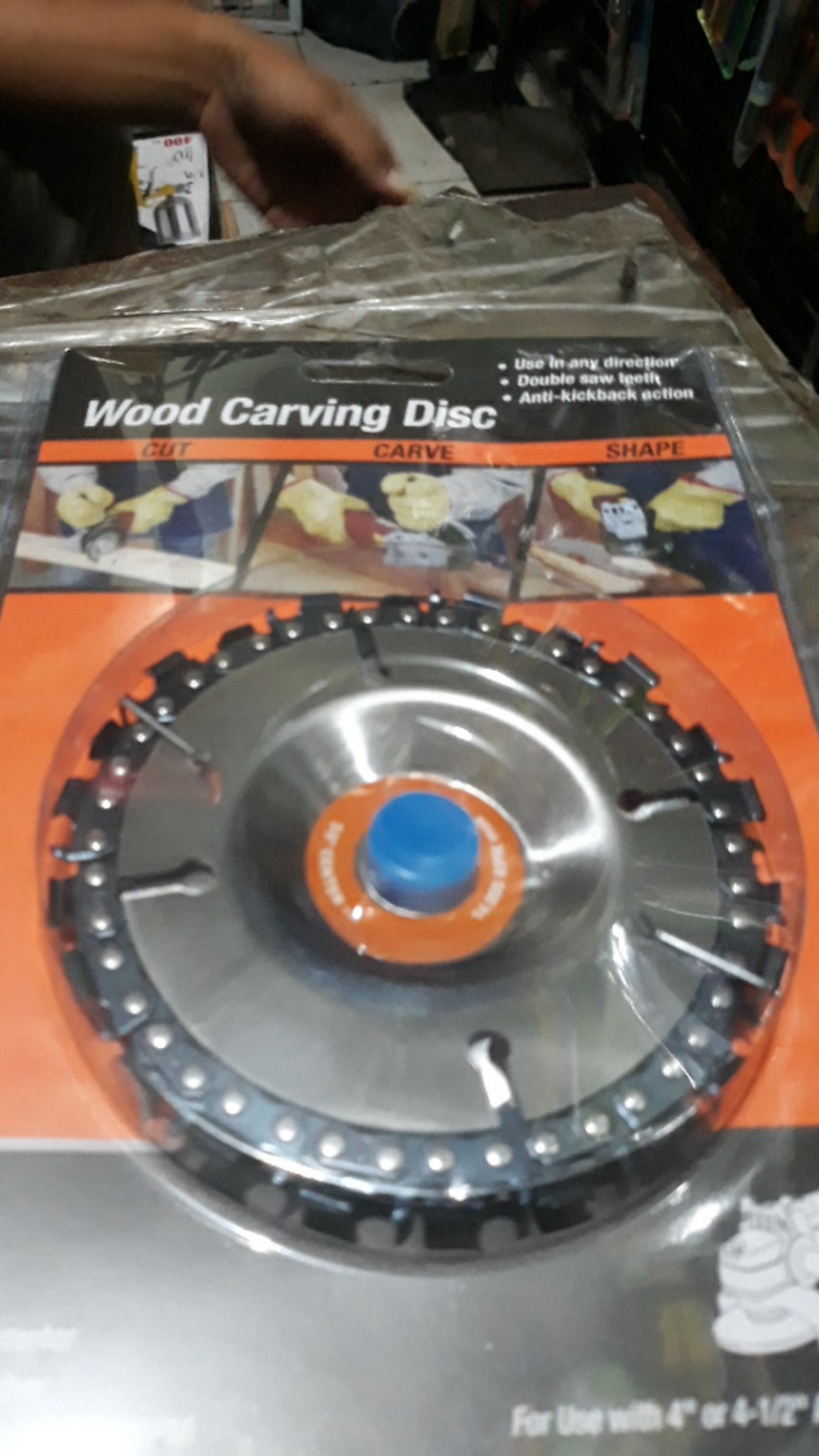 Chain Carving Disc Mata Gerinda Potong Kayu Chainsaw Ukir Rantai Mata Gerinda Mesin