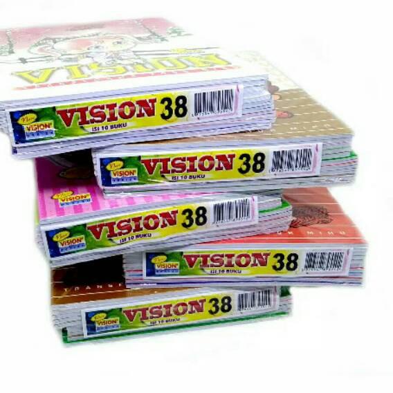 

Terbaru! Buku Tulis Vision 38 isi 10