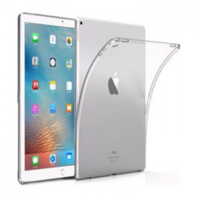 Jelly Soft TPU Ultrathin Clear Case Casing Cover iPad Pro 12.9 2015 2017