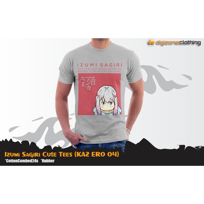 Kaos Anime Eromanga Sensei Izumi Sagiri Cute Casual Unisex