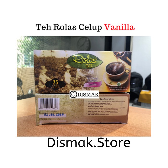 Teh Rolas Celup Vanili / vanilla