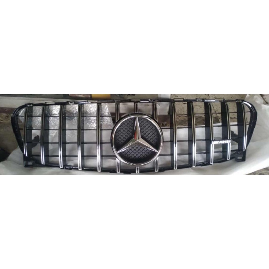 GRILL GT CHROME GLA 200,250,GLA45 AMG MERCEDES BENZ WITH EMBLEM